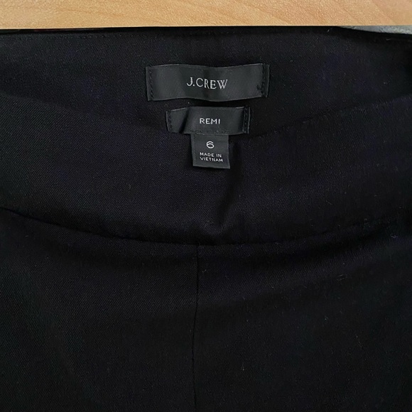 J. Crew Remi Black Straight Leg Women's Pants - Picture 7 of 7